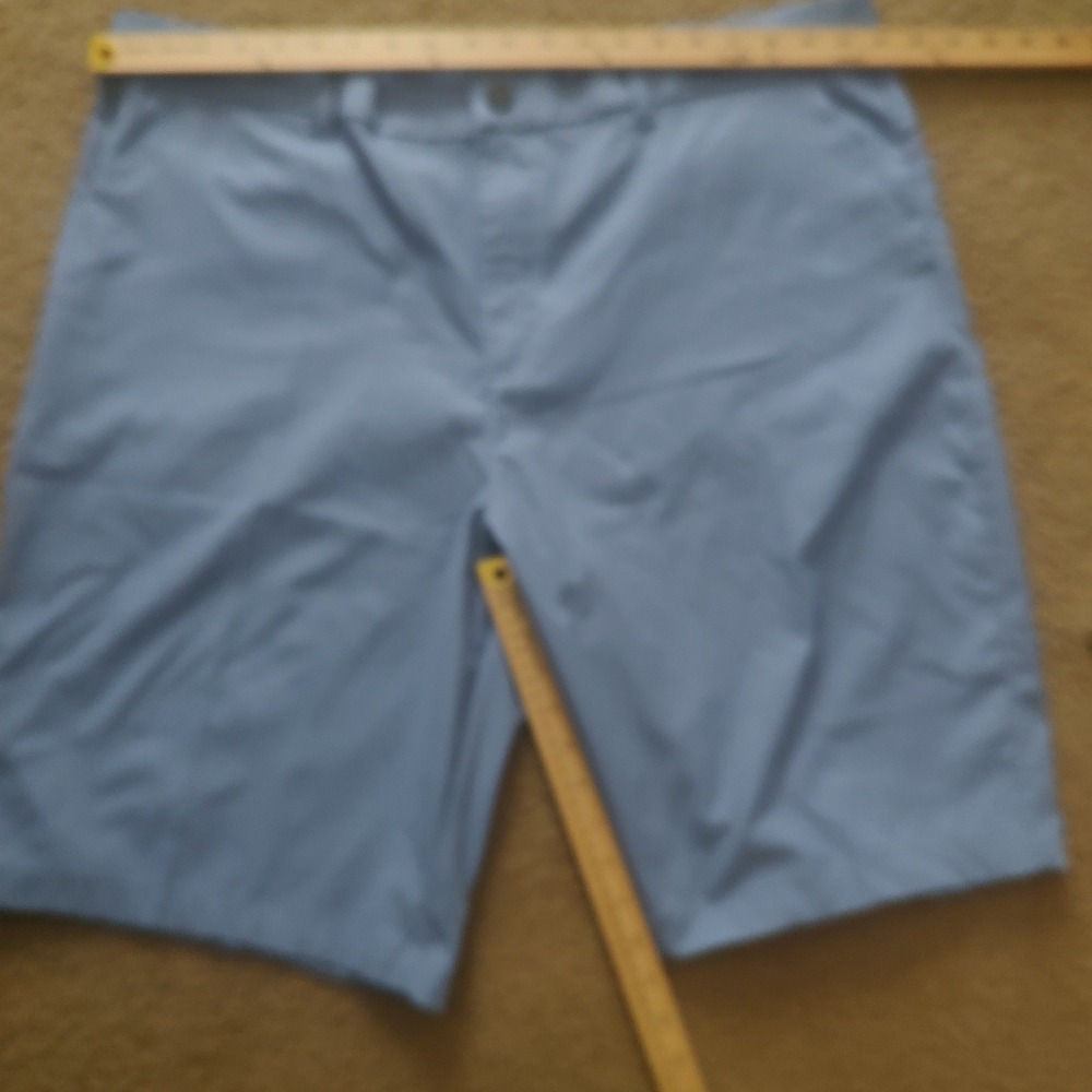 32 Degrees Cool Stretch Performance Mens Golf Shorts Light Blue Size 36